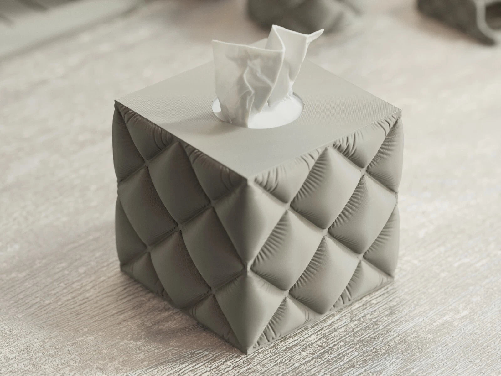 Square Tissue Box Cover with a Pillow look | eBay