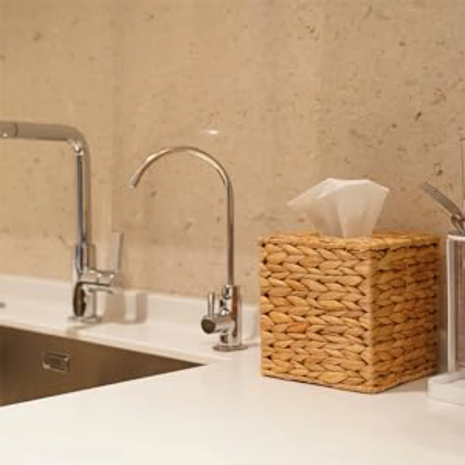 Rectangular Woven Tissue Box Decorative Seagrass Wicker Woven Tissue Box Holder | eBay