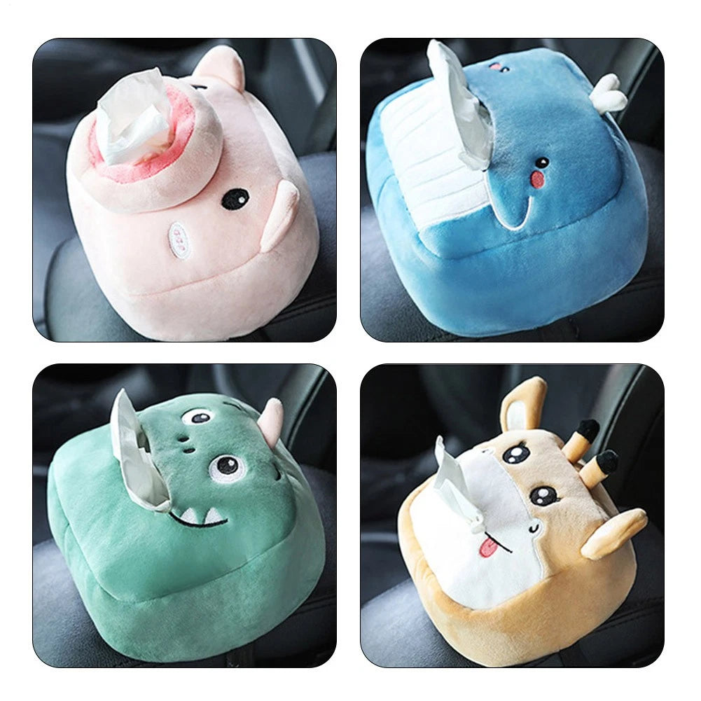 Car Tissue Box Cute Napkin Tissue Paper Holder for Home Office Car | eBay