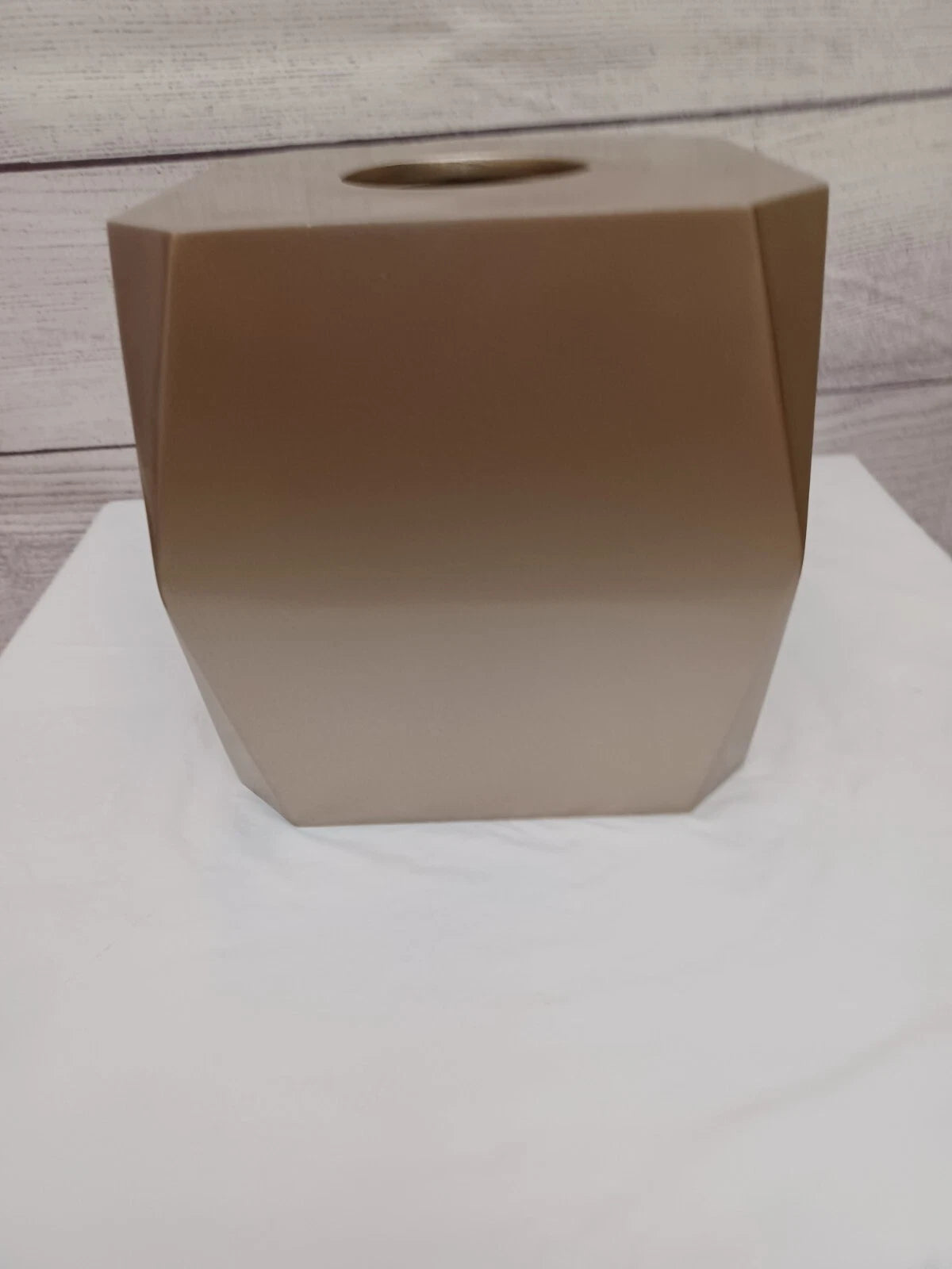 Taymor's Ice Gold Collection Square Boutique Tissue Box Cover | eBay