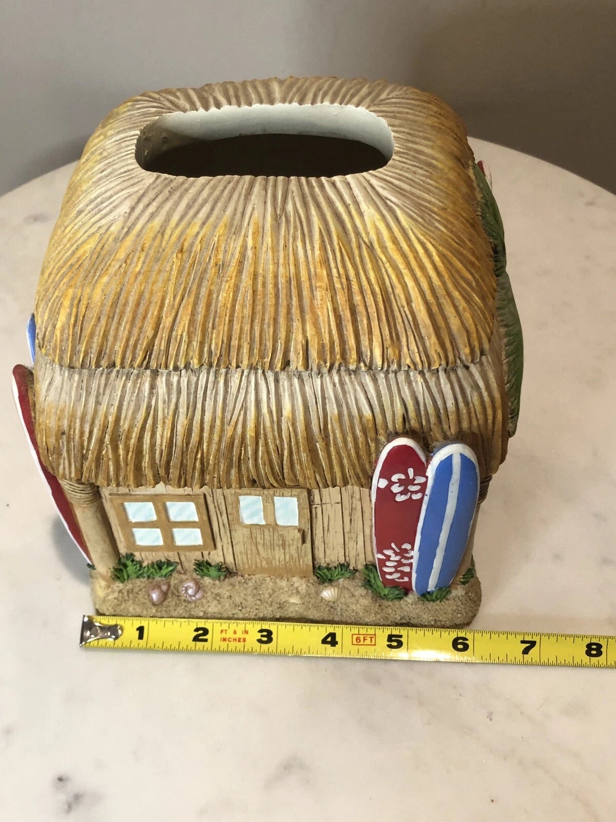 Kahuna Beach Tissue Box Cover Holder Tiki Izsy Bed Bath Beyond | eBay