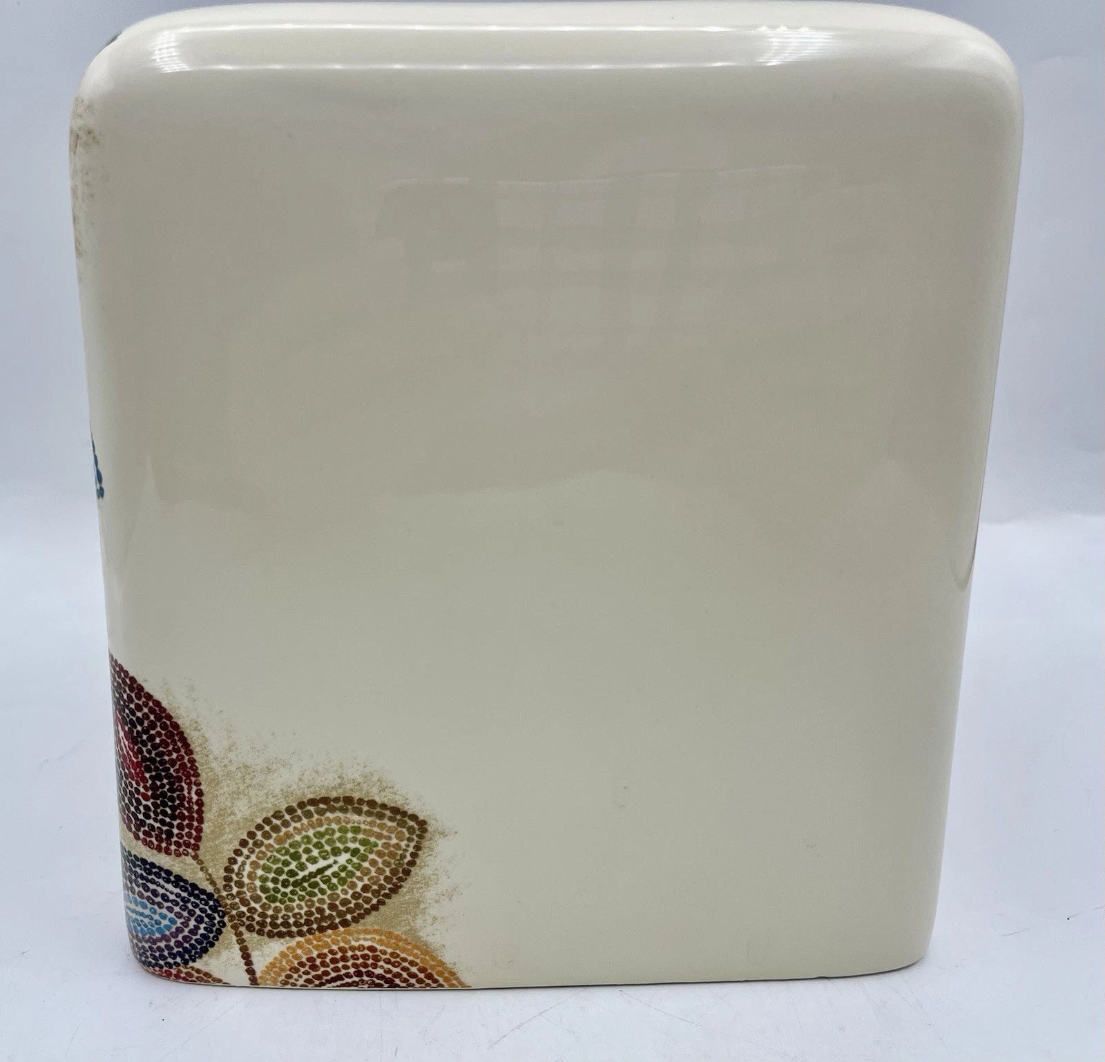 Croscill Mosaic Leaves Square Ceramic Tissue Box Cover - Excellent!! | eBay