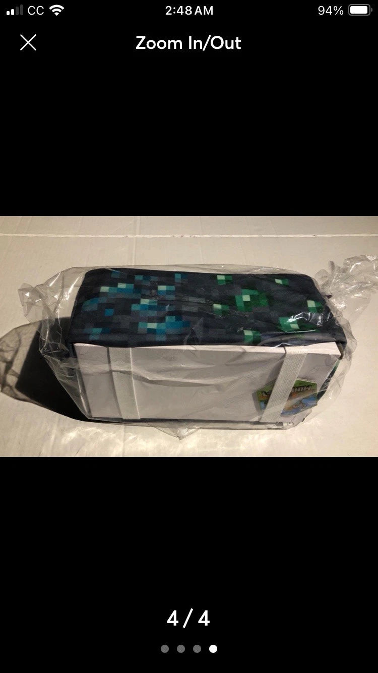 Minecraft Tissue Box Cover Ore Emerald & Diamond ore | eBay