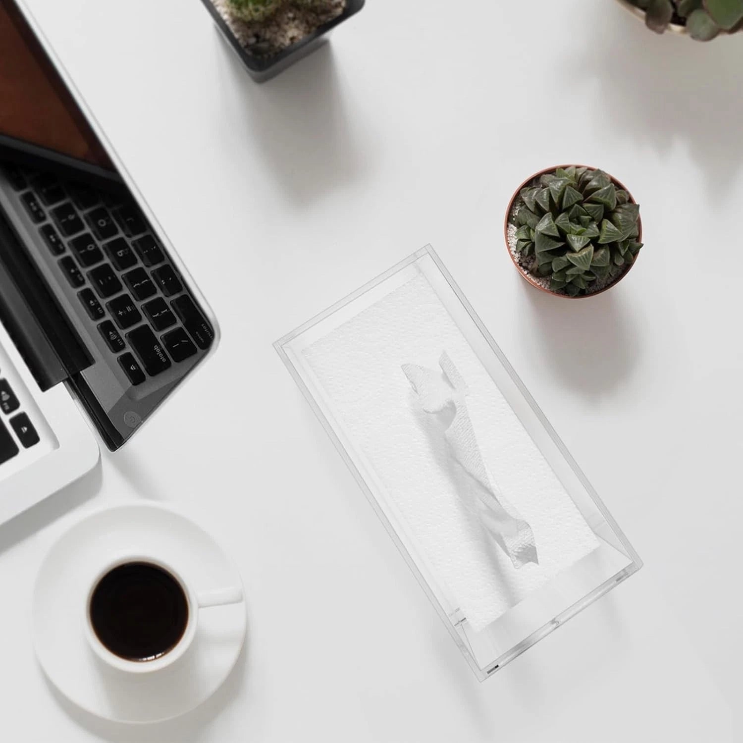 Clear Acrylic Tissue Box Cover - Modern, Elegant Napkin Dispenser for Any Space | eBay