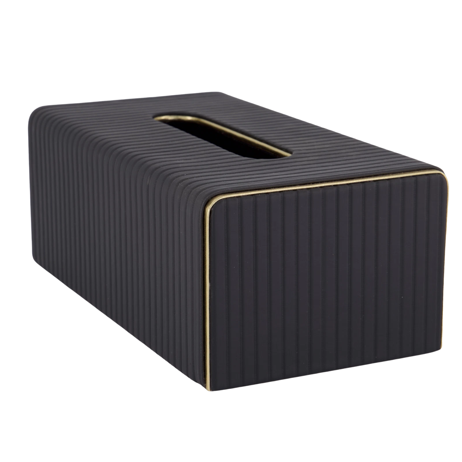 Mornington Black Leatherette Tissue Box Cover Rectangle| Bnb Supplies | eBay