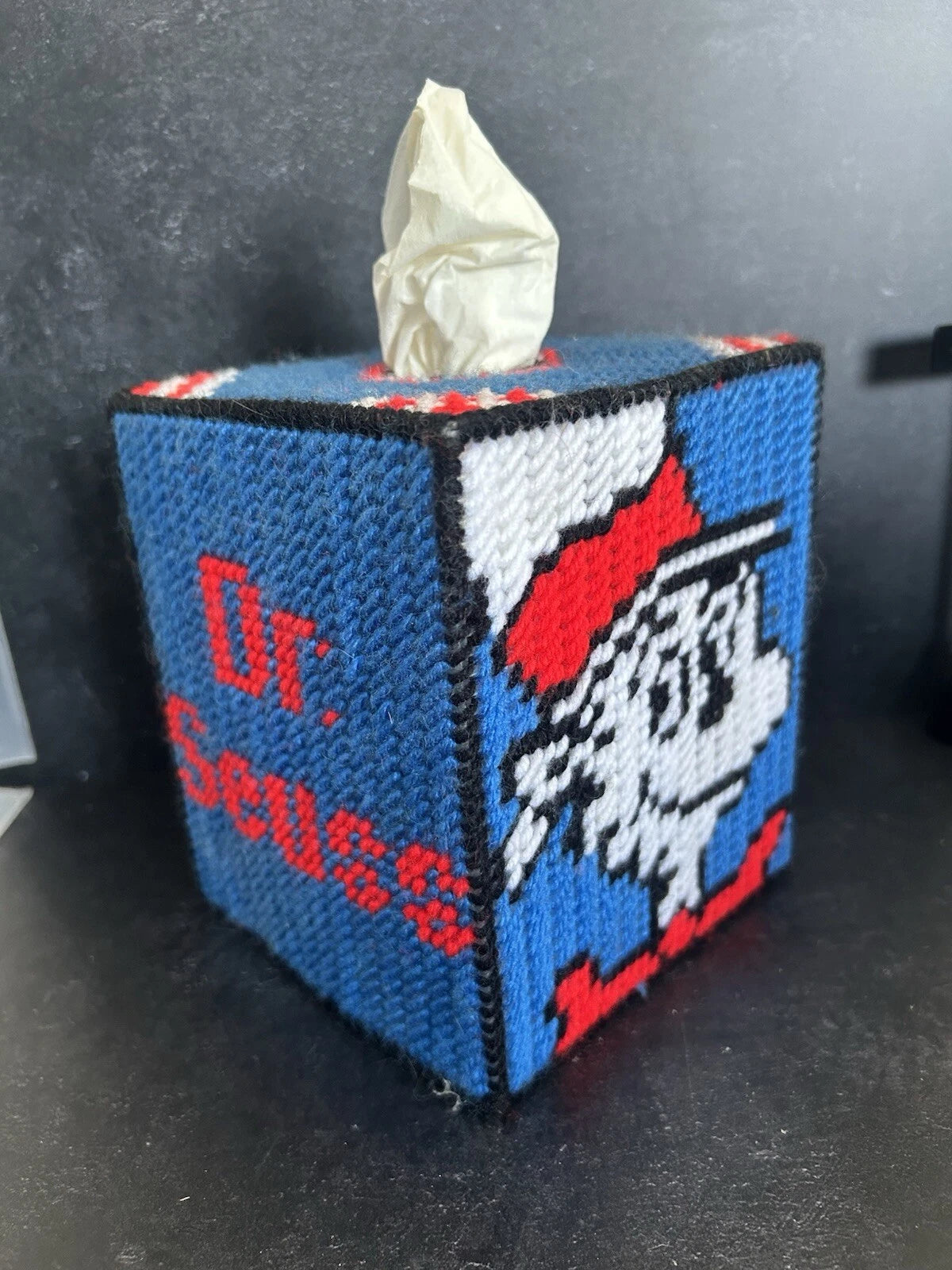 Dr Seuss Tissue Box Cover - Handmade - Includes Tissue | eBay
