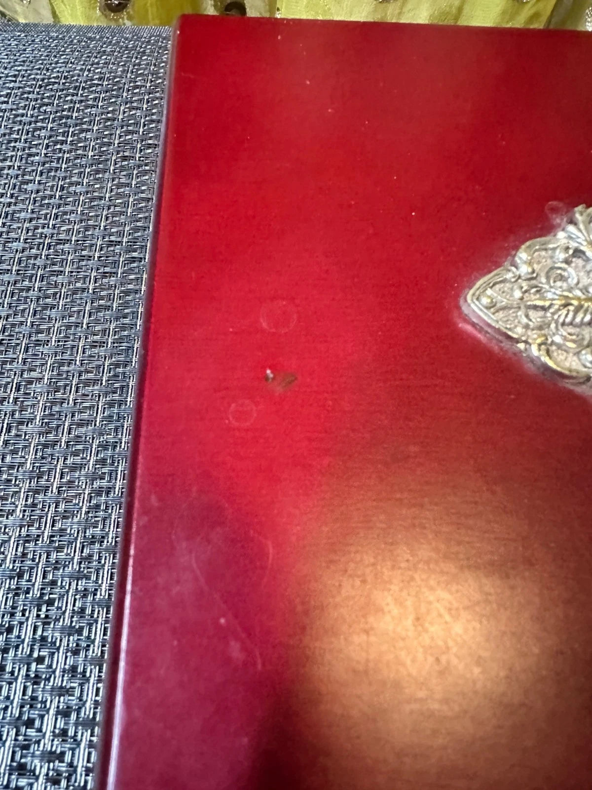 Vintage-Inspired Wooden Tissue Box With Ornate Silver Detailing & Oval Opening | eBay