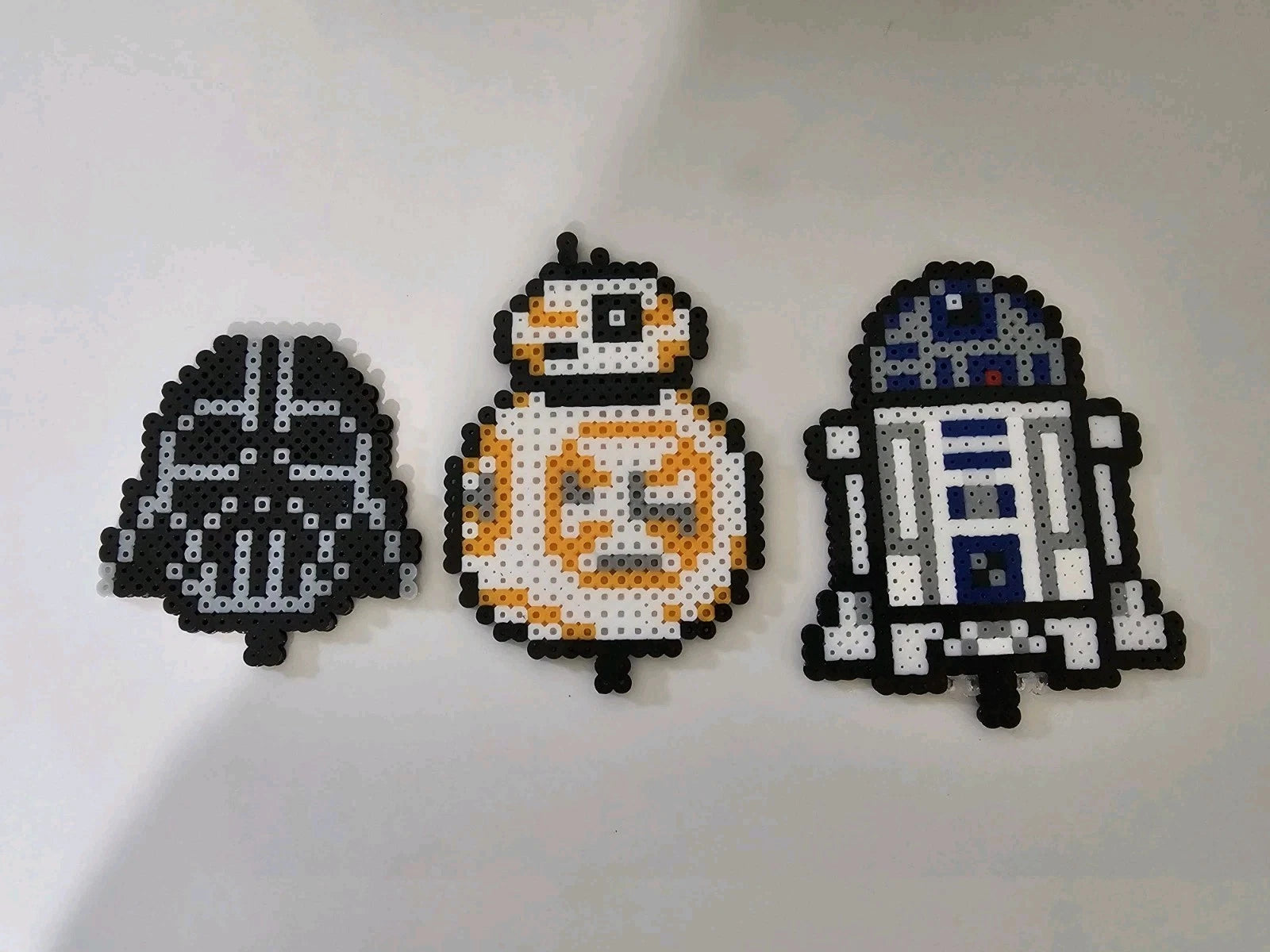 STAR WARS Tissue Box Cover - Perler Bead - RARE - R2D2, DARTH VADER, BB8, ETC | eBay