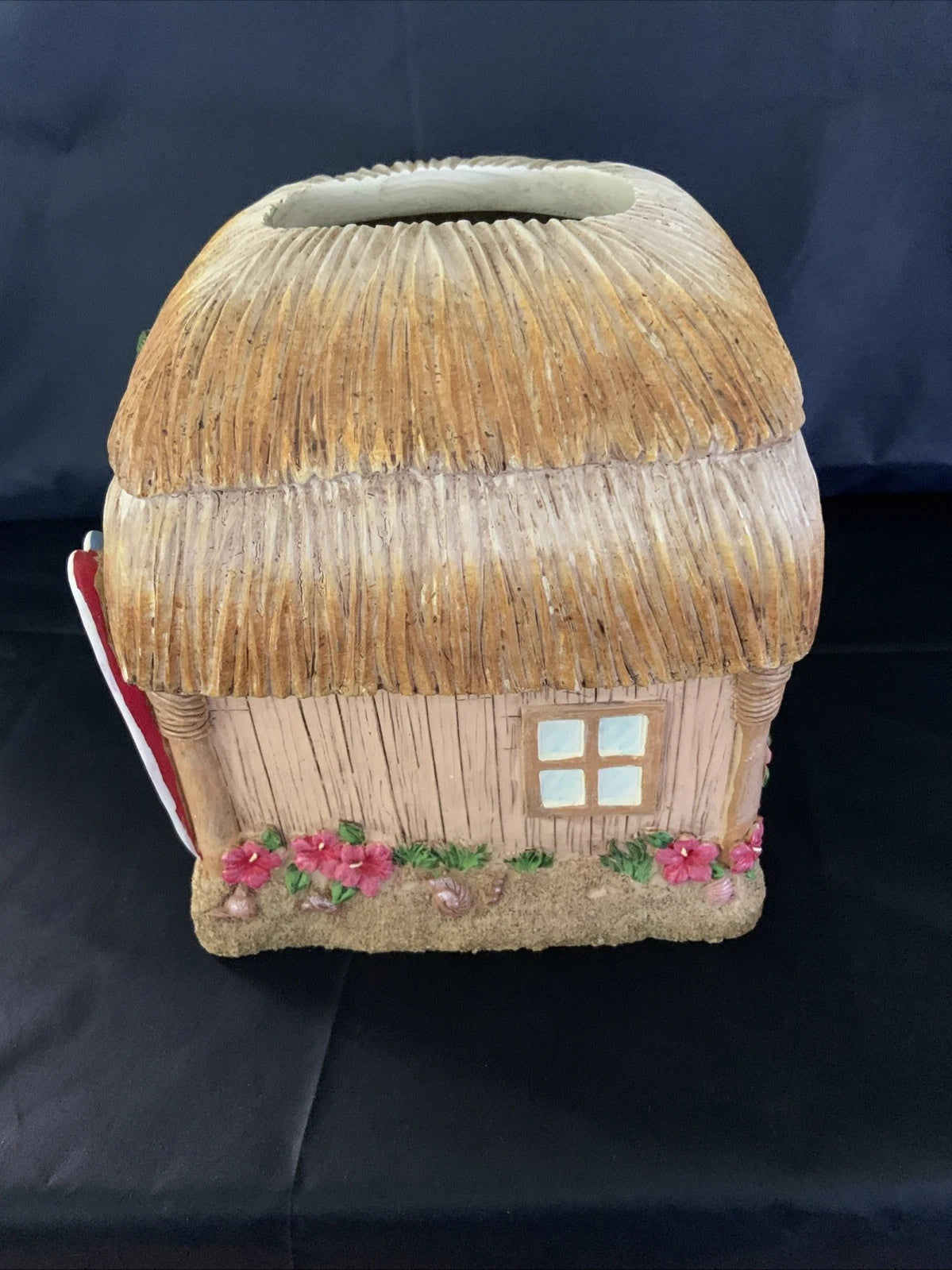 Tissue Box Cover Holder Tiki Hut Surf Board Tropical Beach House Hawaiian Heavy | eBay