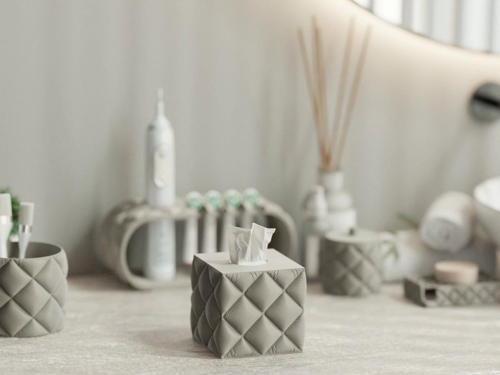 Square Tissue Box Cover with a Pillow look | eBay