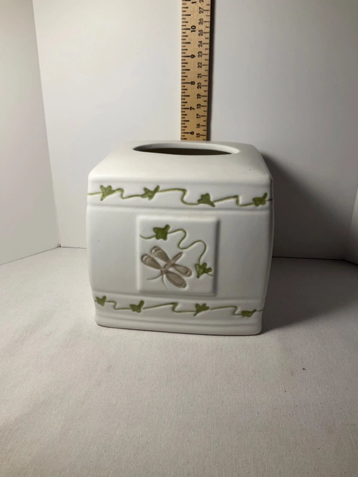 Ceramic decorative, tissue cover, square shape flaws | eBay