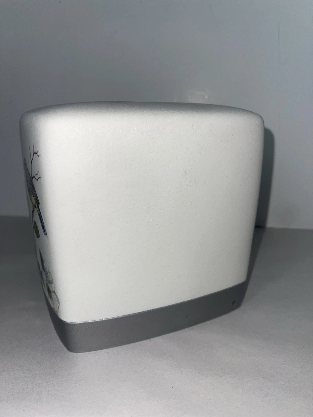 Avanti Love Tissue Box Cover Birds On Floral Branch 5.5” Square Heavyweight | eBay