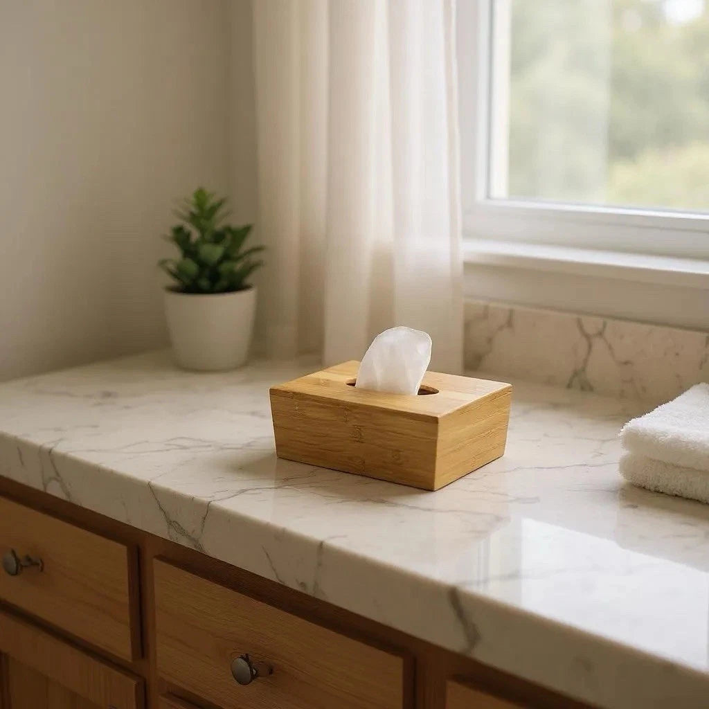 IKEA BONDLIAN Tissue Box Bamboo | eBay