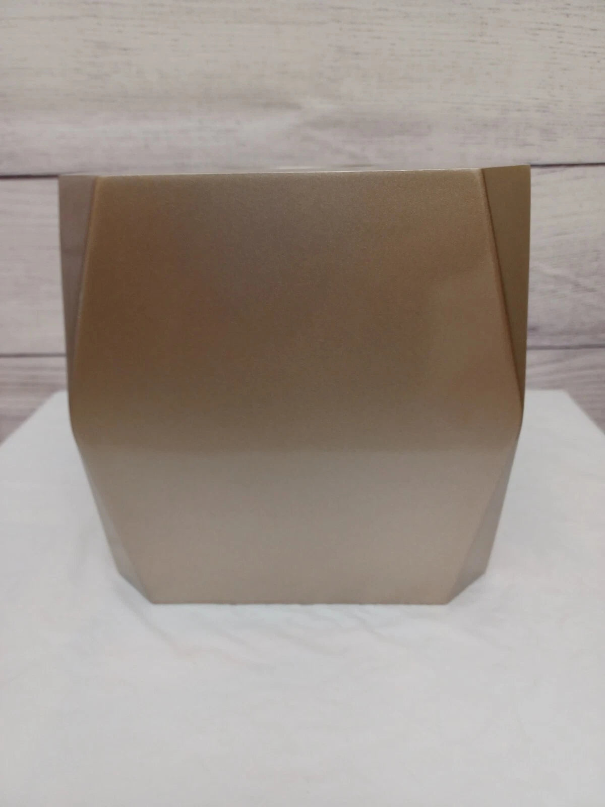 Taymor's Ice Gold Collection Square Boutique Tissue Box Cover | eBay