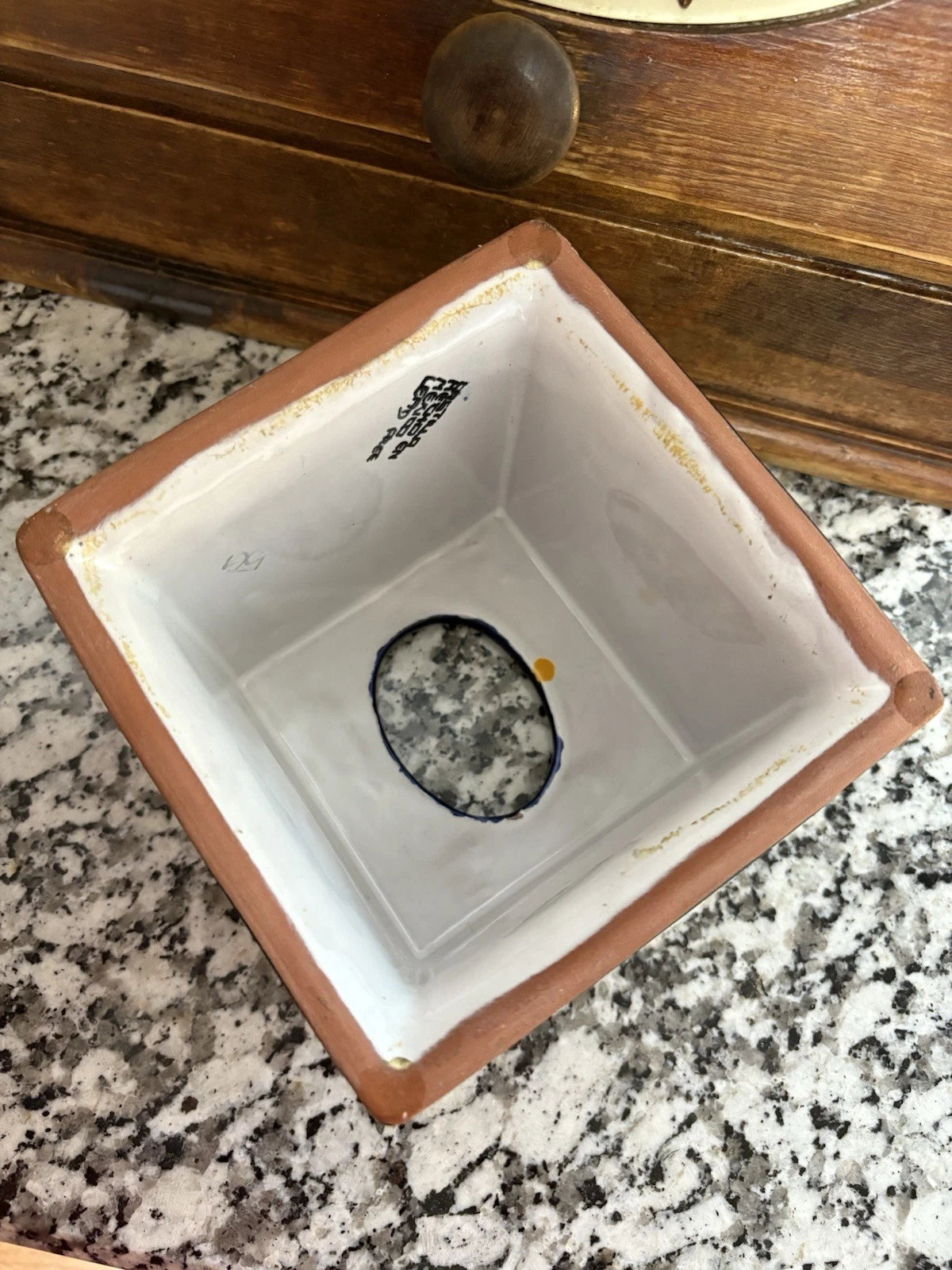 Castillo Hand Painted Mexico Floral Tissue Box Holder - Excellent Condition | eBay