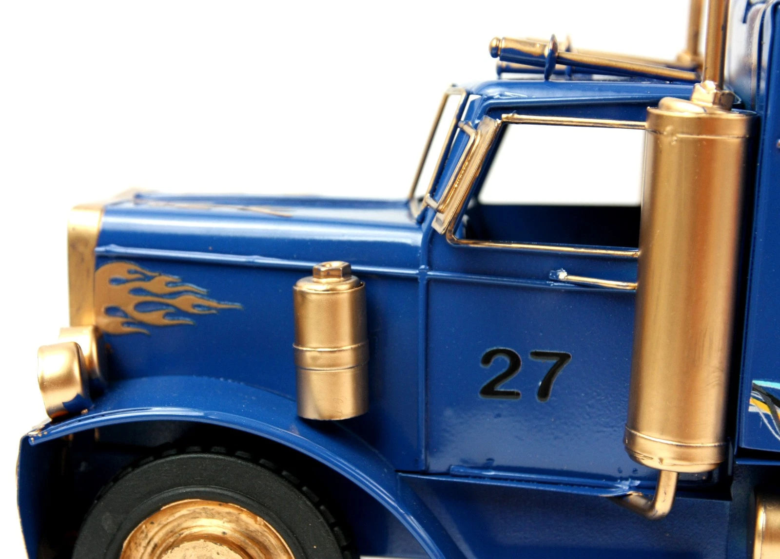 NEW Handcrafted Metal Trailer Truck Big Rig Tissue Box Holder Dispenser Cover | eBay