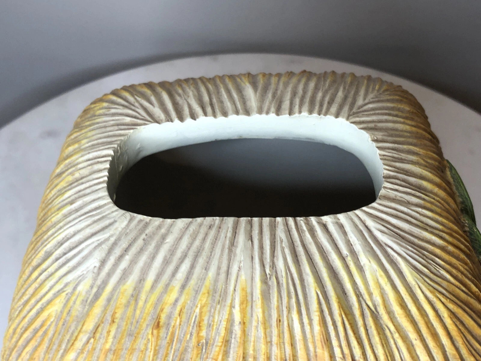 Kahuna Beach Tissue Box Cover Holder Tiki Izsy Bed Bath Beyond | eBay