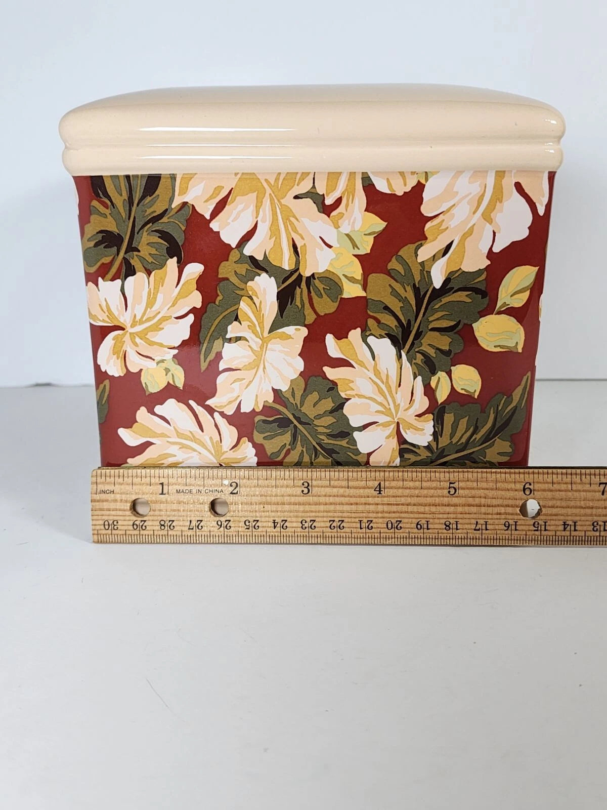 Tissue Box Cover Bathroom Accessories Square Ceramic Facial Kleenex Box Holder | eBay
