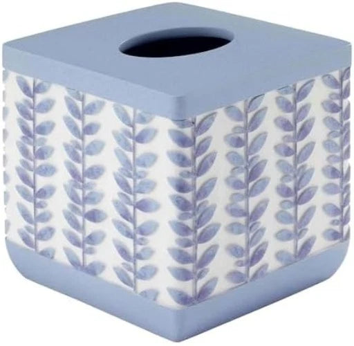 Monterey Collection Blue Resin Tissue Box Cover for Sophisticated Bathrooms | eBay