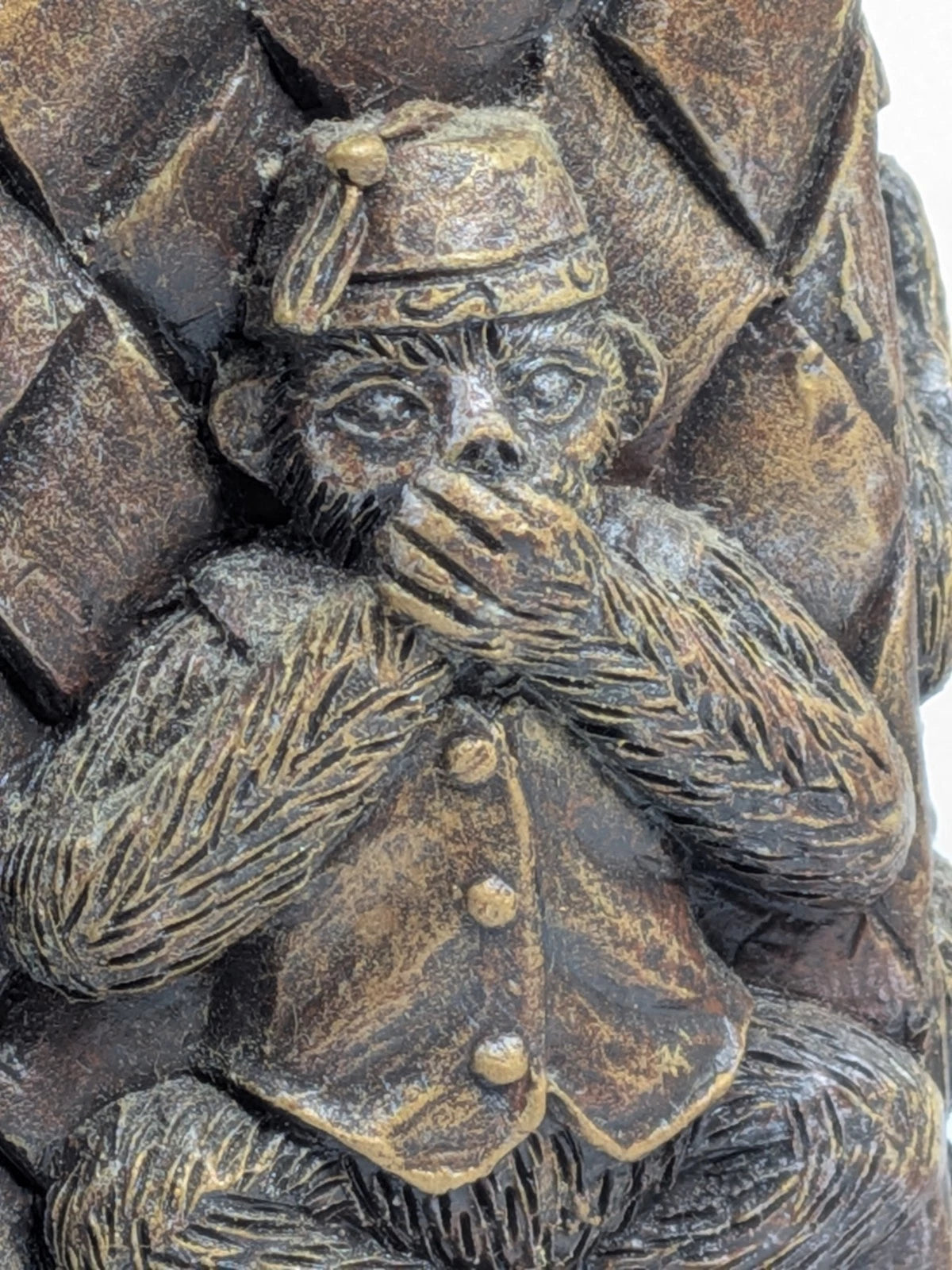 Tissue Box Cover Square Vintage Monkeys Hear No Evil See No Evil | eBay