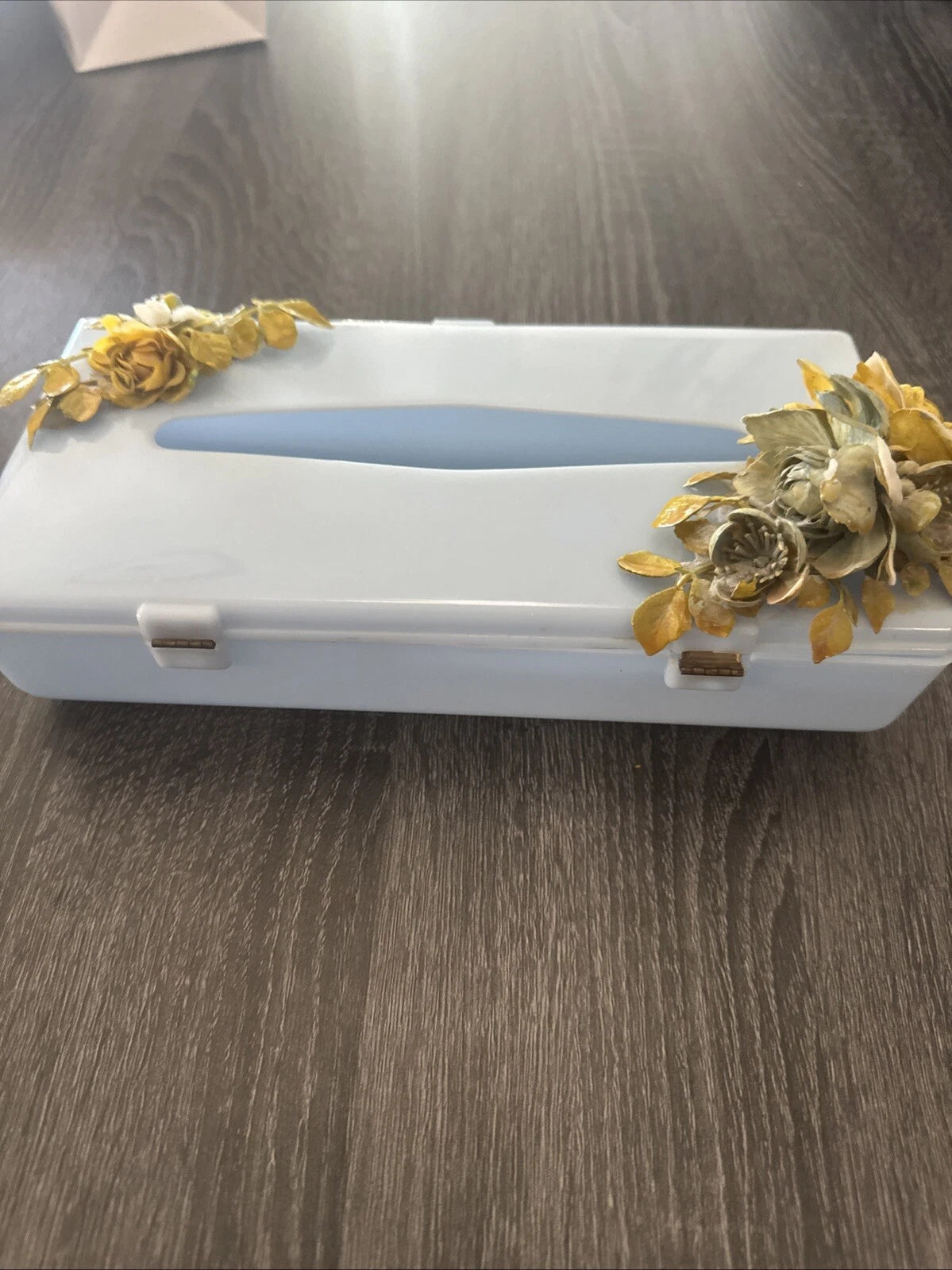 Vintage Rectangular Tissue Box Holder-Plastic | eBay