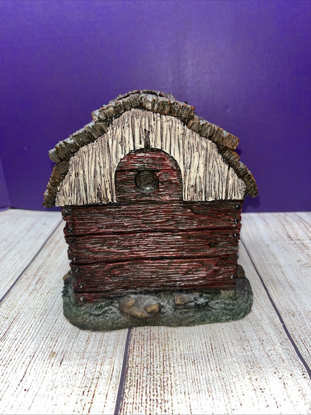 ￼ Resin Outhouse tissue box holder By homemaker idea company | eBay