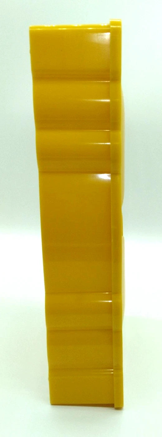 Vintage Hard Plastic Mustard Yellow Tissue Cover Box | eBay