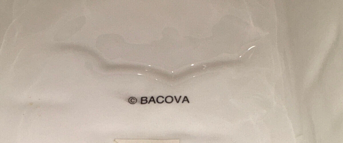 Bacova Ceramic Tissue Box Cover Cube - Seaside Beach Umbrella Chair Table Theme | eBay