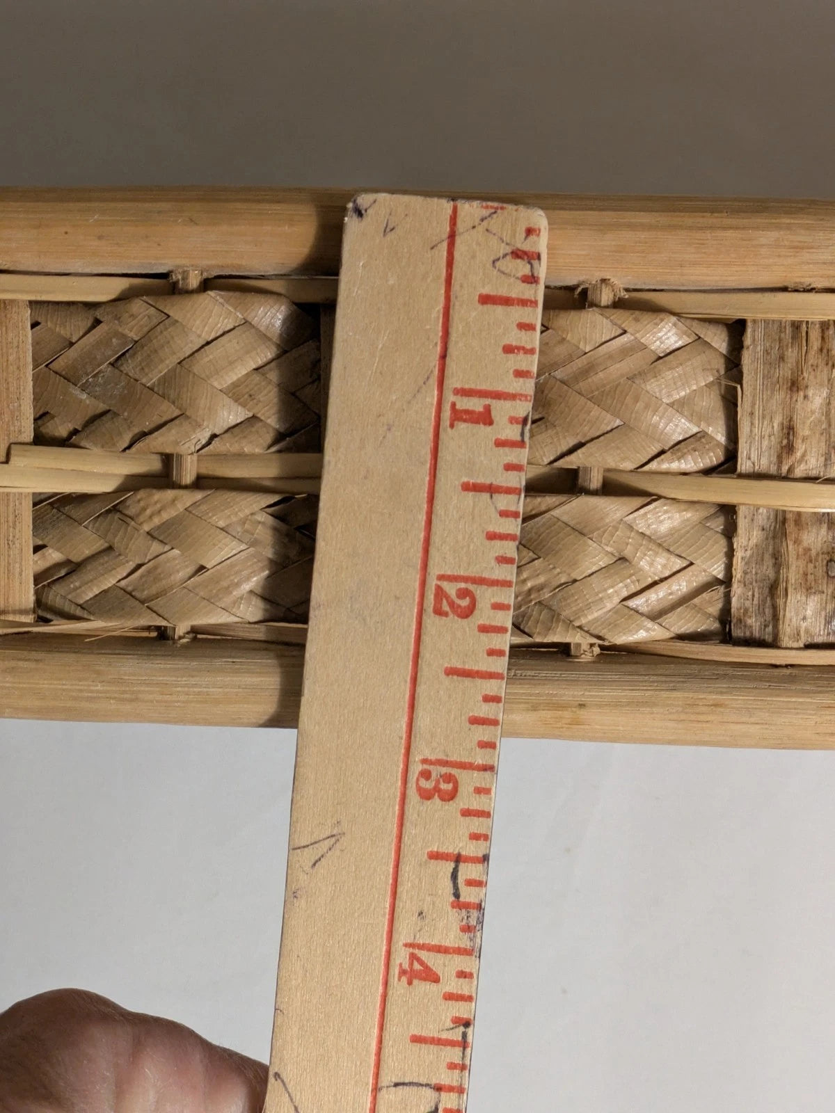 Wicker Rattan Bamboo Natural Tissue Box Cover Coastal Boho Rectangular Vintage | eBay