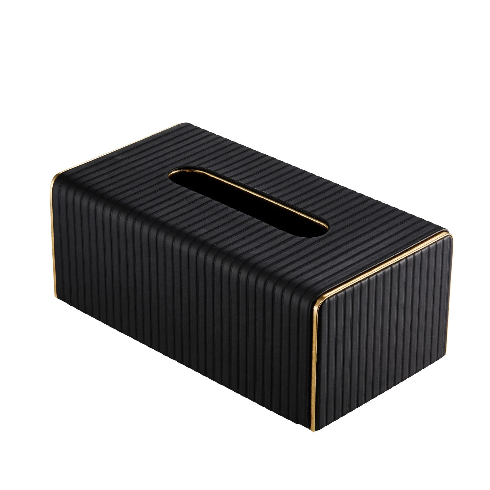 Mornington Black Leatherette Tissue Box Cover Rectangle| Bnb Supplies | eBay