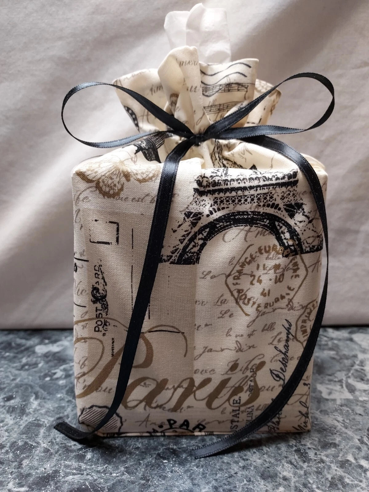 Eiffel Tower Paris Birds Roses on Cotton Fabric Handmade square Tissue Box Cover | eBay