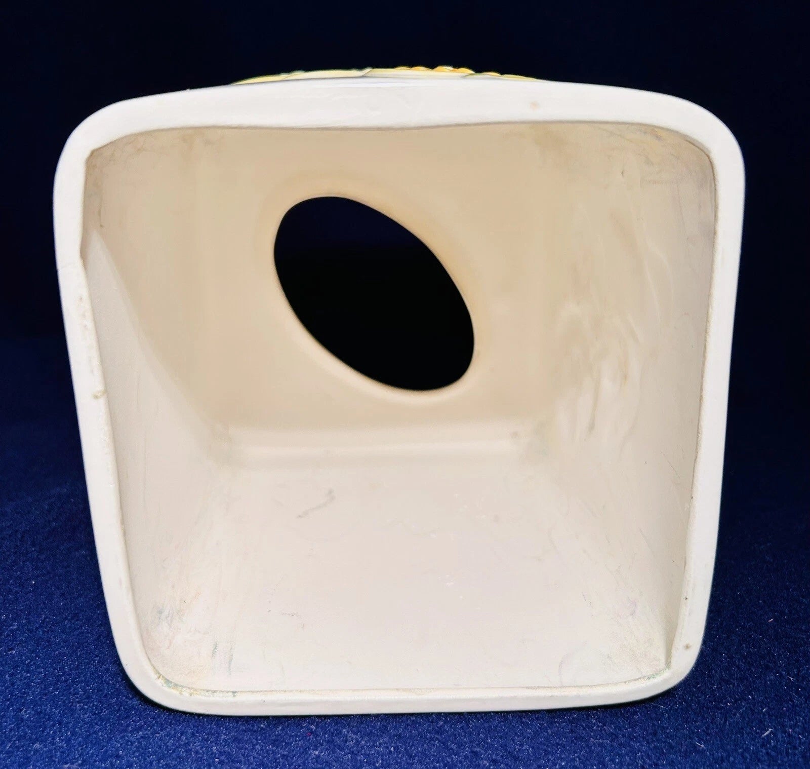 Vintage Retro Tissue Box Holder Cover 70's Groovy Daisy & Butterfly Hand Painted | eBay