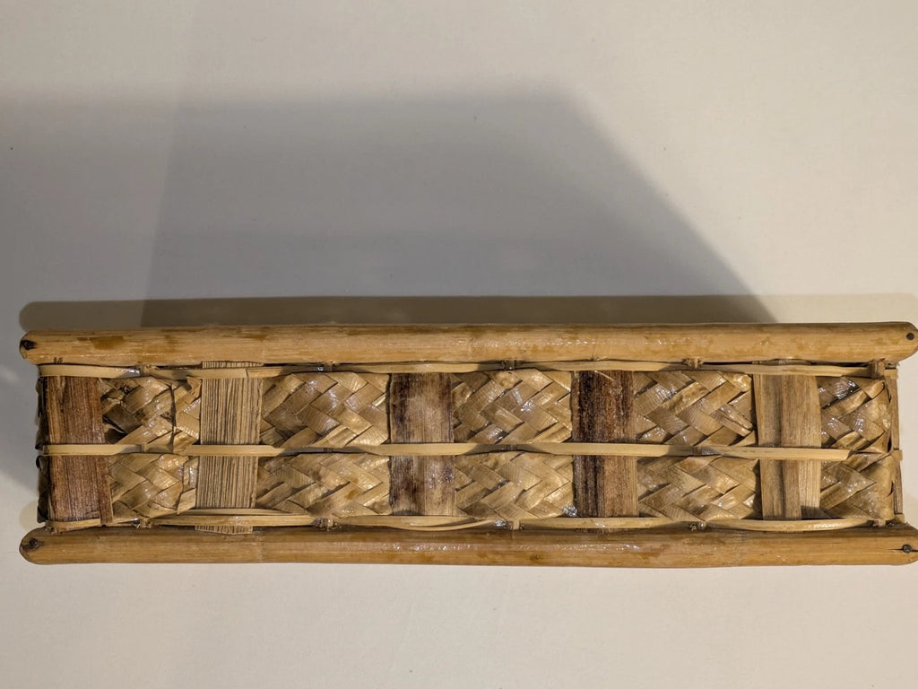 Wicker Rattan Bamboo Natural Tissue Box Cover Coastal Boho Rectangular Vintage | eBay