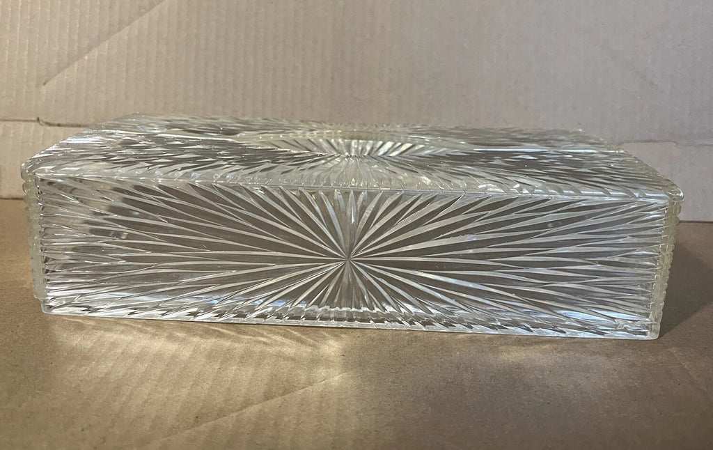 Vnt MCM Vanity Tissue Box Celebrity Inc New York Starburst Embossed Wall/Counter | eBay