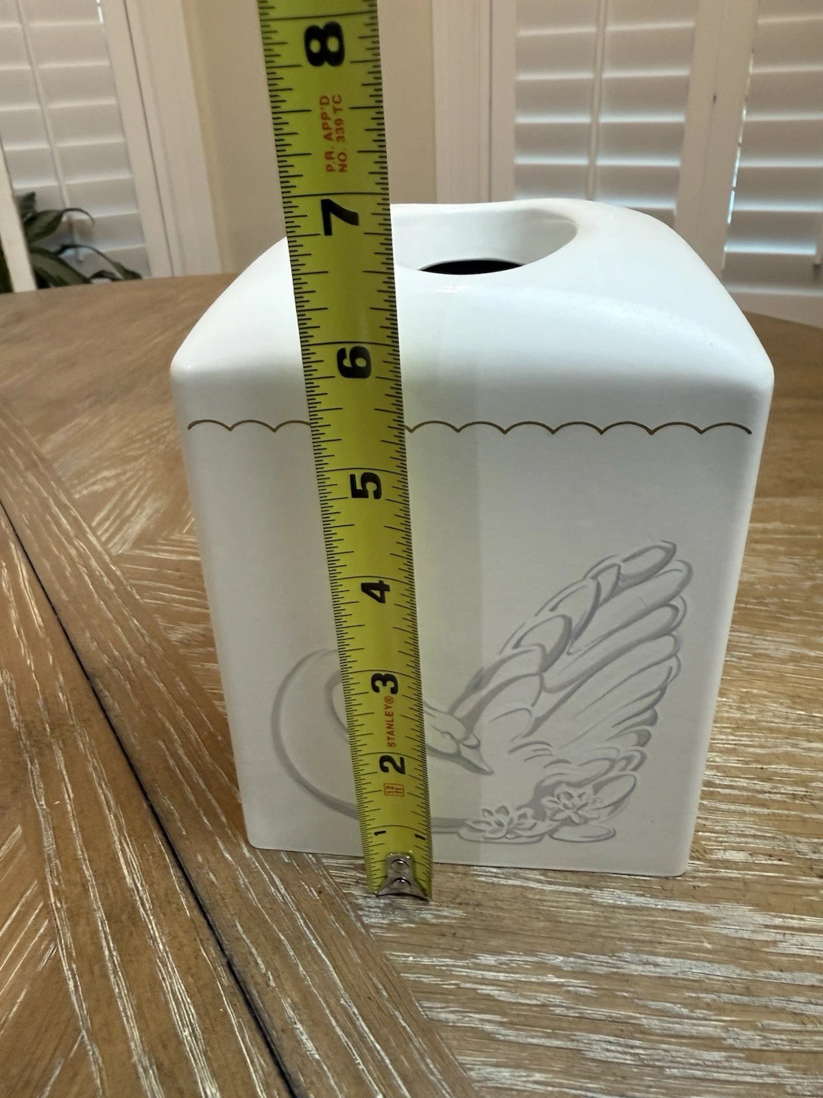 Vintage Plastic Tissue Box Holder Saturday Knight Ltd Swan 80s | eBay