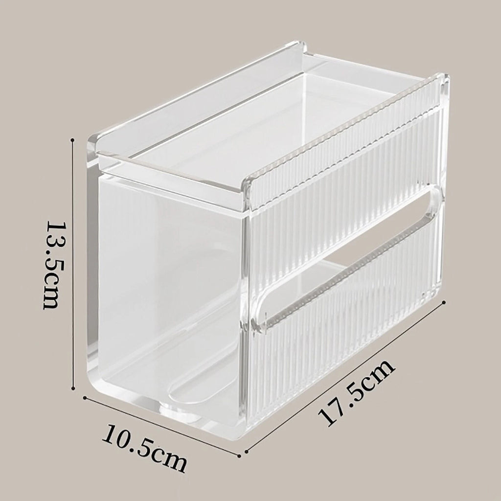 Tissue Box Cover Multifunctional Waterproof Wall Mount Paper Holder Dispenser | eBay
