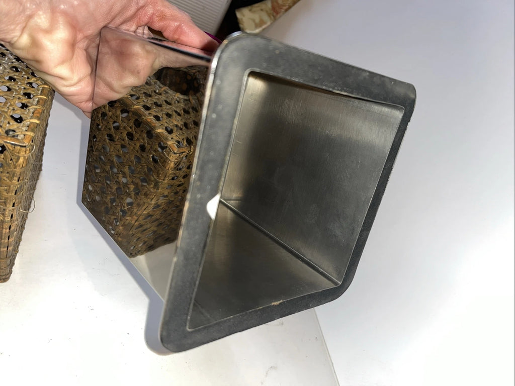 Tissue Holder Box Wicker Bamboo Rattan Cover Woven Square Natural Boho | eBay