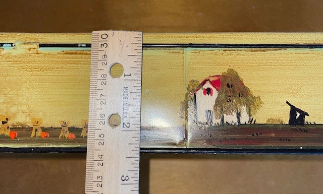 Vintage Metal Tissue Box Cover Hinged Tole Painted Wall Mount / Tabletop Signed | eBay