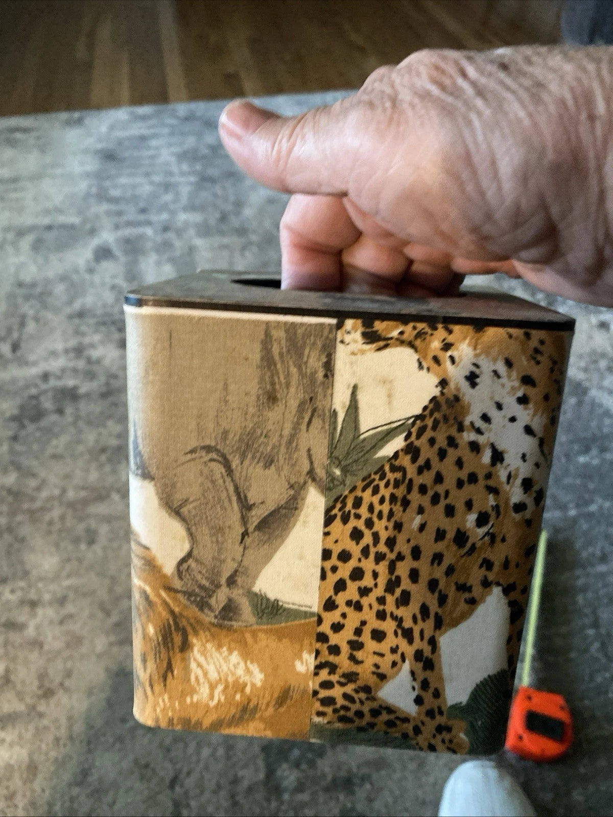 African Safari Tissue Box Cover | eBay