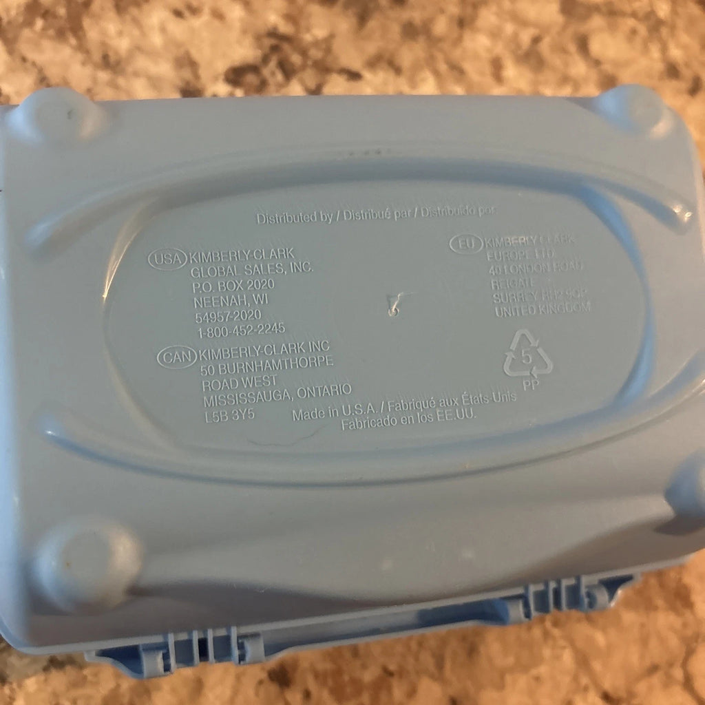 Cottonelle Fresh Flushable Wipes Dispenser, Hard Container Refillable Tub BLUE | eBay