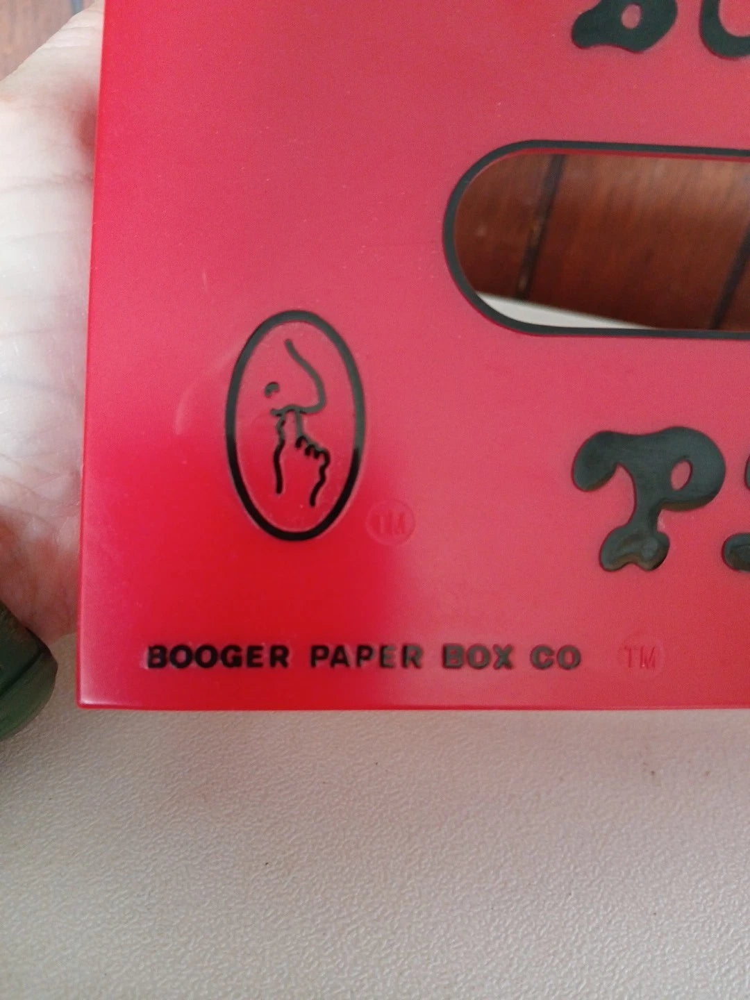Vintage Booger Paper Tissue Box Cover Vintage Napkin Holder Case Gag Gift | eBay