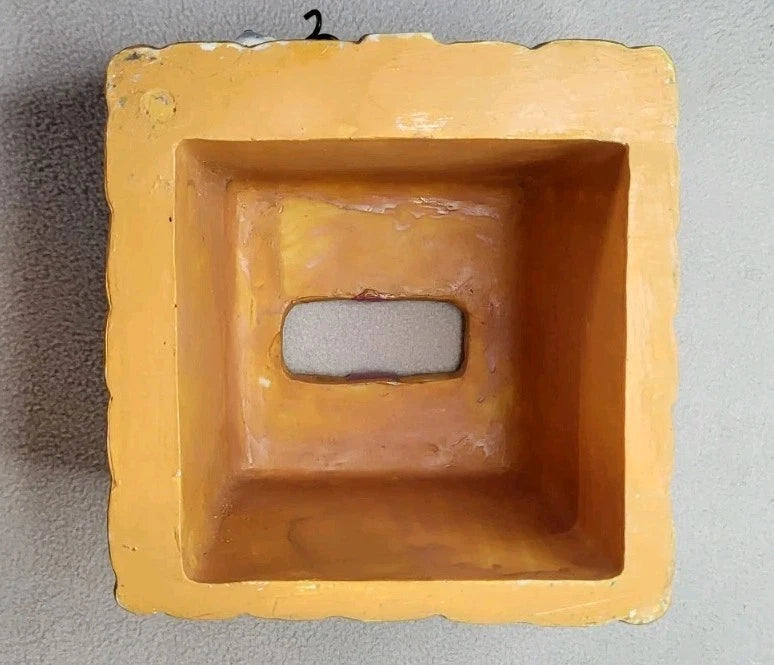 Vintage Fishing Ceramic Basket Kleenex Box Cover | eBay