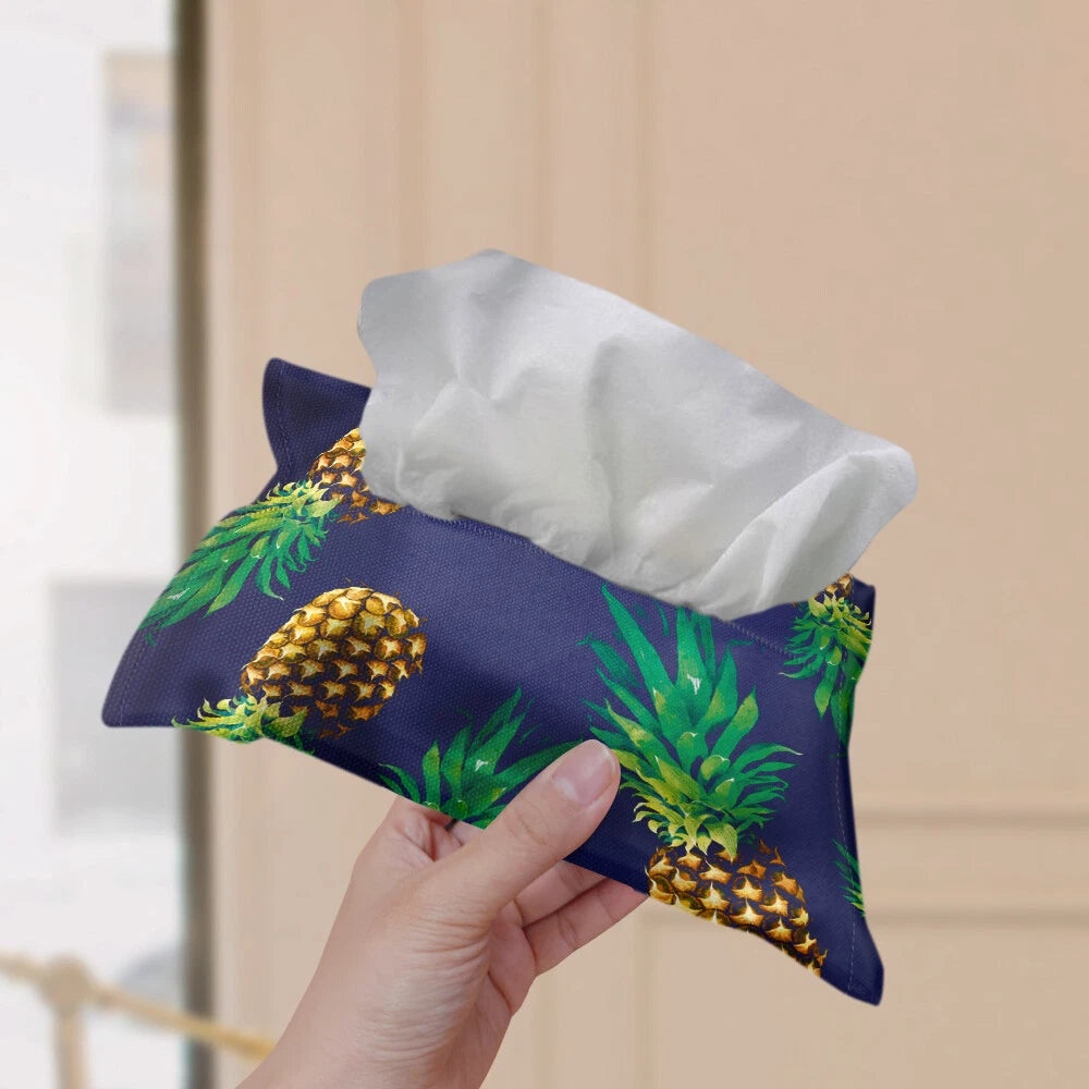 Cotton Linen Tissue Napkin Box Bag Paper Holder Pouch Cover for Home Office Car | eBay