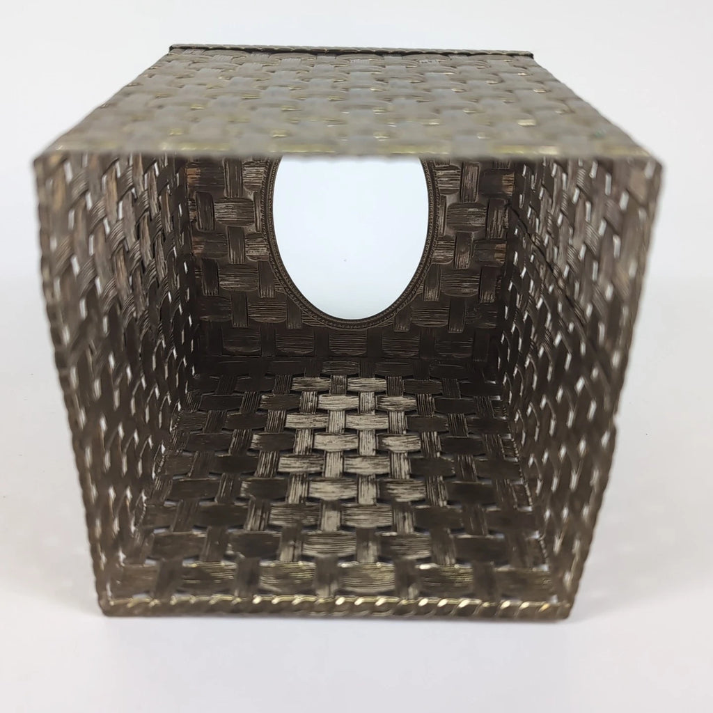 Vintage Hollywood Regency Brass Gold Tone Strawberry Tissue Box Holder Cover | eBay