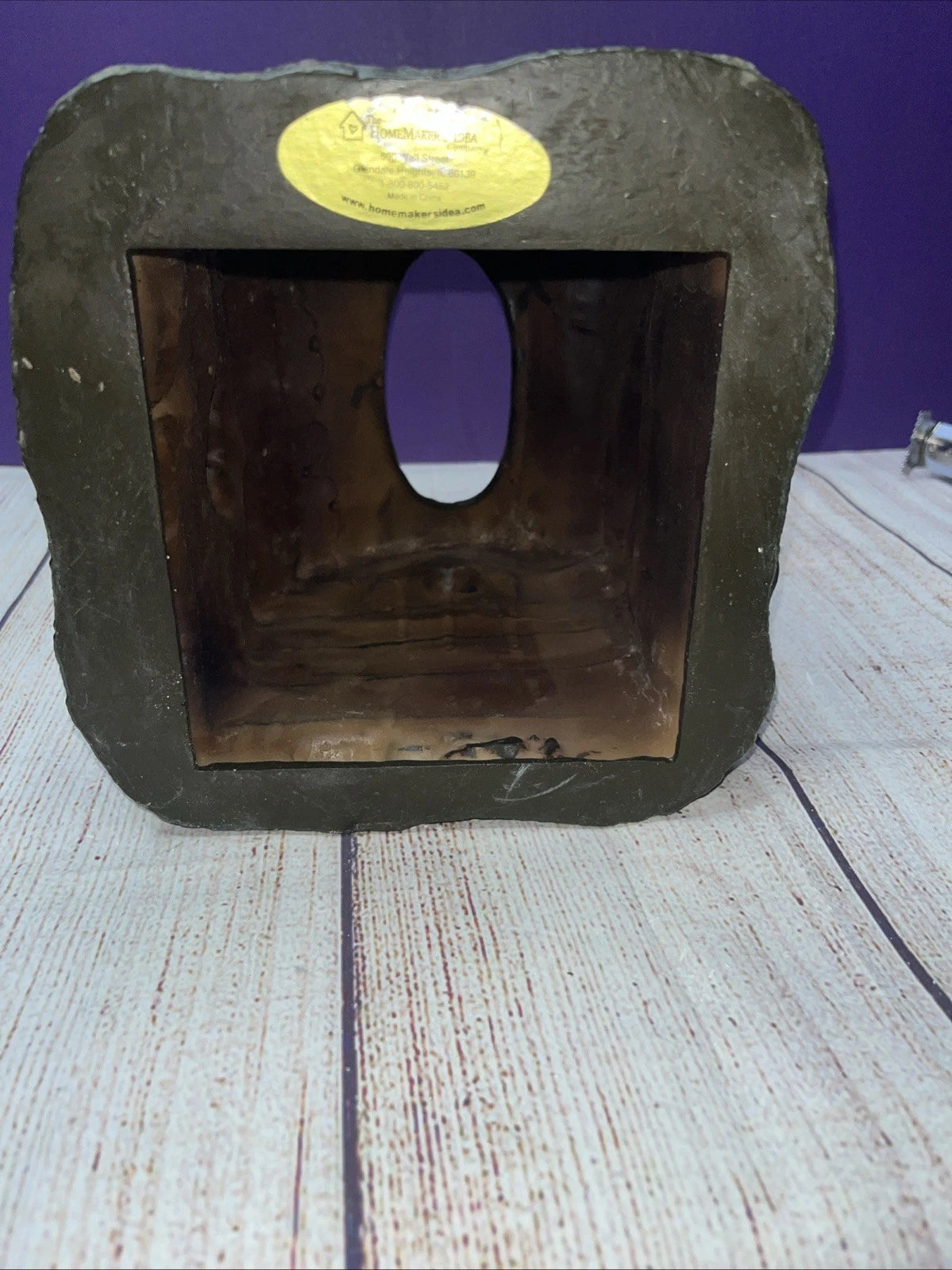 ￼ Resin Outhouse tissue box holder By homemaker idea company | eBay