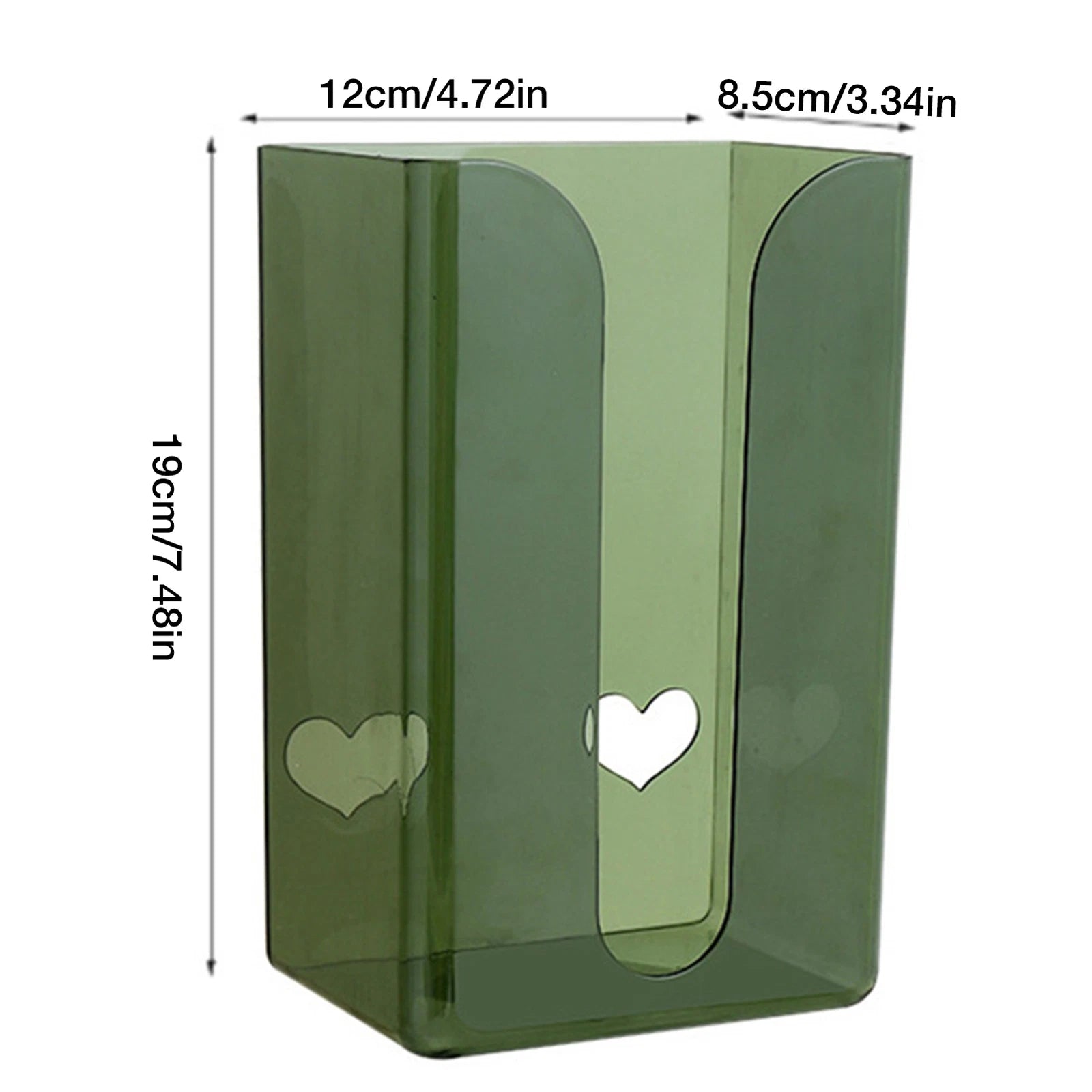 Wall Mounted Tissue Paper Cover Napkin Holder for Living Room Office Counter | eBay