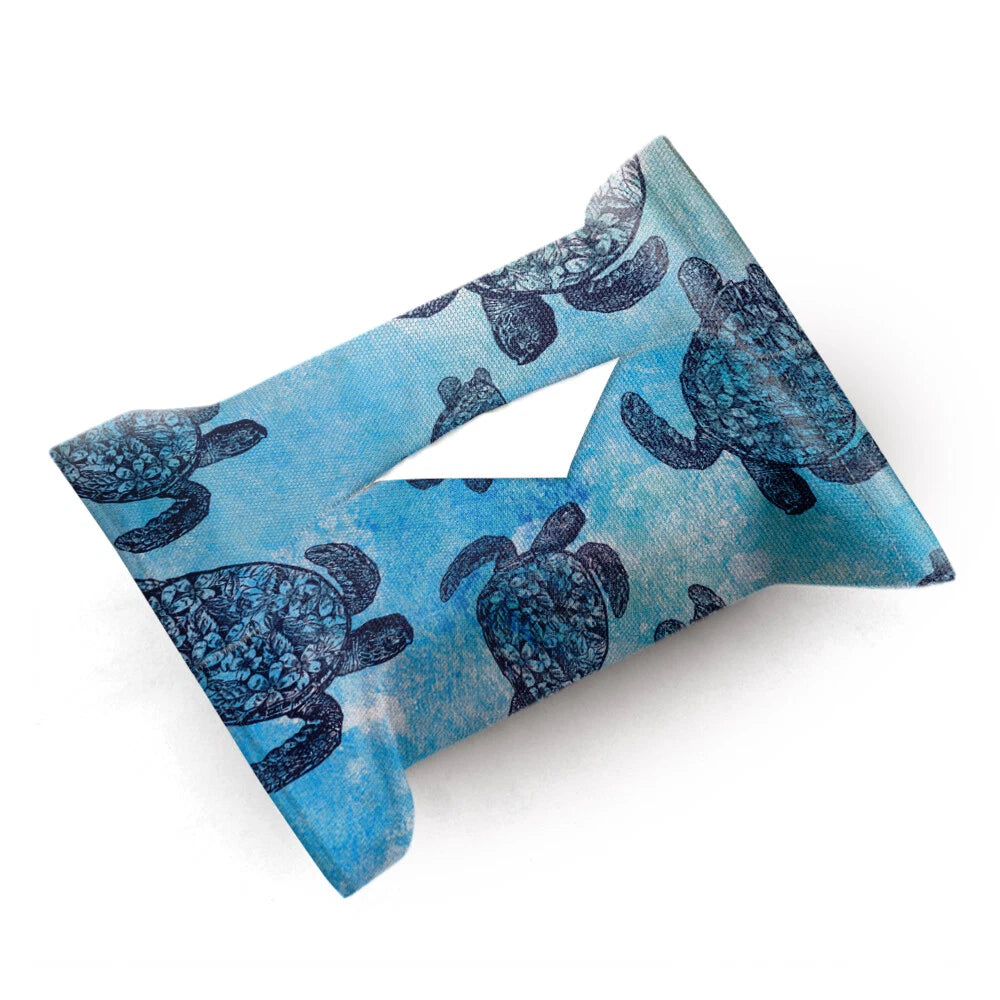 Cotton Linen Tissue Napkin Box Bag Paper Holder Pouch Cover for Home Office Car | eBay