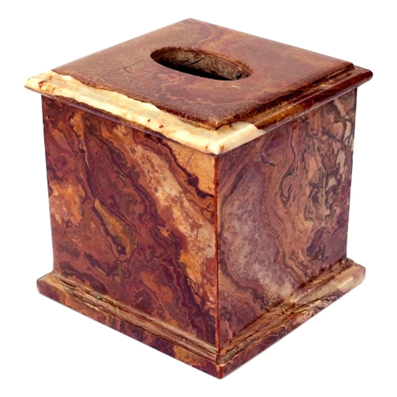 Multi Brown Onyx Facial Tissue Holders | eBay