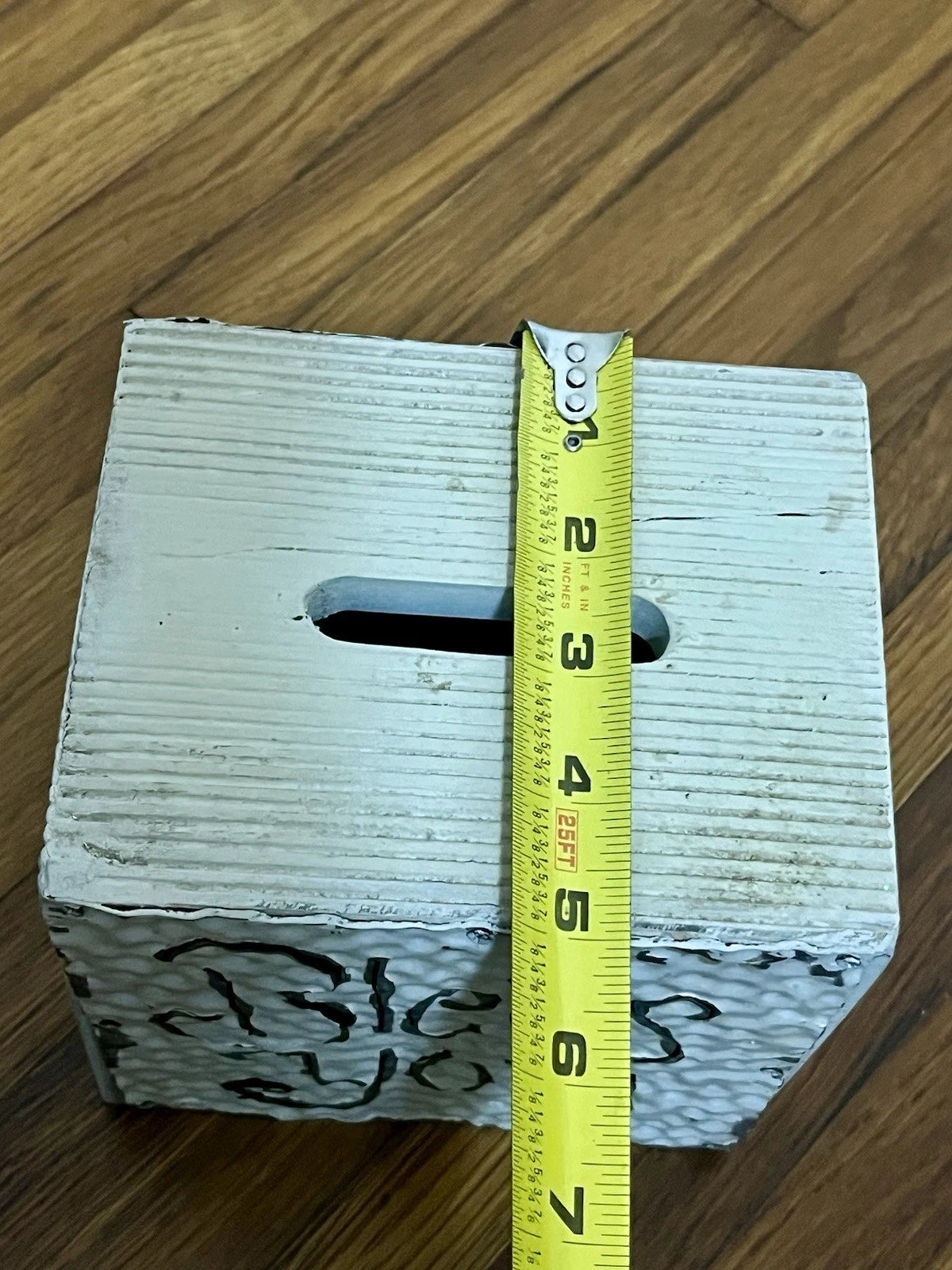 Vintage Wood Metal Bless You Tissue Box Cube Signed Kathleen Wedemeyer 6 X 6” | eBay