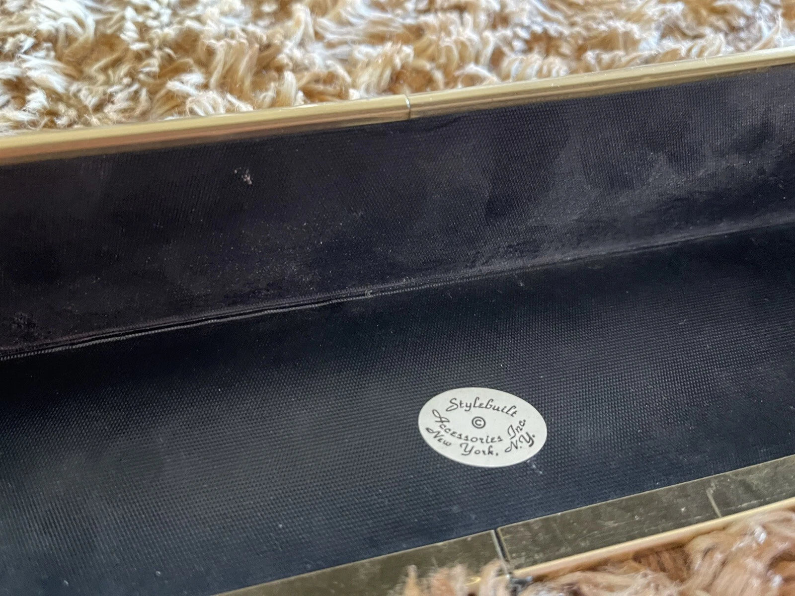 VTG Hollywood Stylebuilt Gold Tone Metal Rectangular Tissue Box Cover | eBay